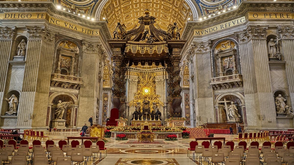 Baldacchino in Saint Peter’s Basilica